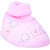 Guchu Infant/New Born Baby Bootie/Shoes, Towel Top-Pink