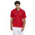 BONATY  Polyester With Moisture Management Polo Neck Half Sleeves Solid Sports T Shirt For Men