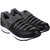 Earton Men's Black & Gray Running Shoes