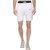 Vimal-Jonney White Cotton Blended Shorts For Men