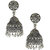 Anuradha Art Silver Colour Oxide Finish Wonderful Classy Delicate Designer Jhumki/Jhumka Earrings For Women/Girls