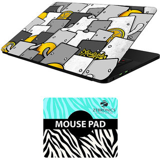 FineArts Combo of Religious - LS6004 Laptop Skin and Mouse Pad