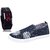 Chevit Men's COMBO 107 Casual Loafers Shoes With LED Watch Bracelet Adjustable Band - SCRATCH-LESS Display