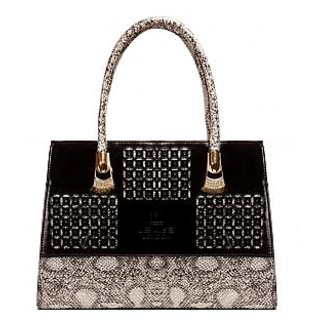 Levise London Luxury Handbags For Women Ious Double Handled Levise London Luxury Handbags For Women Ious Double Handled Strap Designer Hand Held Bags Black Silver