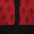IVES Red Anarkali cut printed kurti made of Cotton-KT114503Black