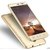 iPAKY360 Degree Full Protection Front Back Cover Case with Tempered Glass For Redmi Note 4 Gold Color