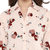 IVES Pink Straight cut printed kurti made of Polyester Crepe-KT115101Peach