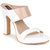 Naisha Women's White Heels