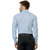 RG Designers Jute Blue Solid Slim Fit Formal Shirt