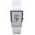 i DIVA'S Glory White Letest Square Collection Analog Watch - For Women BY JAPAN STORE