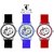 Peacock Design Round Dial Analog Watches Combo Of 3 Pc For Ladies And Girls by miss
