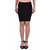 N-Gal Black Plain Mini Skirts Mini Skirts