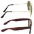 Zyaden Combo of 2 Aviator & Wayfarer Sunglasses