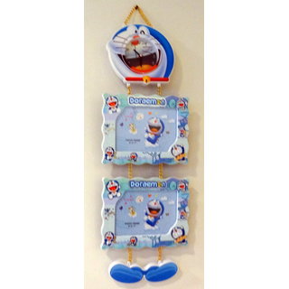 Aesthetichs Doreamon Photo Frame With Clock And 2 Frames