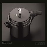 Litex Hard Anodized Pressure Cooker 2 liter outer lid With 5 year warranty