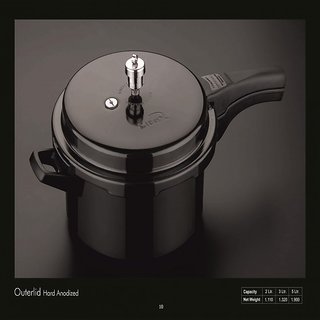 Buy Litex Hard Anodized Pressure Cooker 2 liter outer lid With 5 year warranty Online 1599 from ShopClues