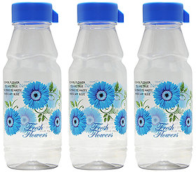 GPET Fridge Water Bottles Rose 500 ml Blue  Set of 3