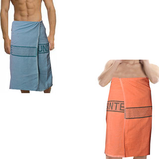 Deal Wala 2 Piece Set Of Russian Cotton Bath Towel - B&O
