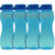 GPET Iceberg BPA Free Fridge Water Bottle 500 ml Blue  Set of 4