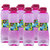 GPET Fridge Water Bottle Lily 1 Ltr Pink  Set of 6
