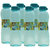 G-PET Fridge Water Bottle Lily 1 Ltr. Sea Green - Set of 6
