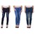 Red Code Stylish Multicolor Denim Jeans For Women (Pack of 3)