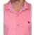 British Terminal Pink Plain Slim Full sleeves Casual Shirt for Men
