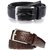 iLiv Special Black/Brown Belts  Club Wach Combo
