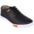 Messi Men Black Lace-up Casual Shoes.