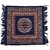 Furnishing Gaarden Cotton Traditional Floor Mat- 20 x 20 inches, Blue
