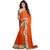 Bolly Lounge women new designer Blue And Green Georgette embroidered designer saree with blouse (#orangeEmbsaree)