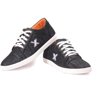 Modern Men Messi Men Black Lace-up Casual Shoes 2025 at ShopCircuit | ONDC