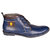 Messi Men Blue Lace-up Casual Shoes.