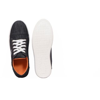 Modern Men Messi Men Black Lace-up Casual Shoes 2025 at ShopCircuit | ONDC