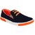 Earton Men's Blue & Orange-453 Loafers & Mocassins