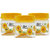 GPET Print Magic Container 250 ml  Yellow (Pack of 3)