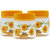 GPET Print Magic Container 500 ml  Yellow (Pack of 3)