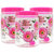 GPET Print Magic Container 2000 ml  Pink (Pack of 3)