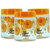 GPET Print Magic Container 1000 ml  Yellow (Pack of 3)