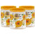 GPET Print Magic Container 1500 ml  Yellow (Pack of 3)