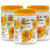 GPET Print Magic Container 2000 ml  Yellow (Pack of 3)