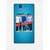 One direction 1D Group Back Cover Case for Sony Xperia Z Blue