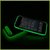 New Brand I Glow Night Glow back cover for Apple IPhone 4/4S  (Purple)