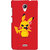 MRIGANK  Micromax Unite 2 A106 Mobile Phone Back Cover With Angry Pikachu - Durable Matte Finish Hard Plastic Slim Case