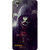 MRIGANK  Oppo F1 Mobile Phone Back Cover With Joker With Hood & Flower - Durable Matte Finish Hard Plastic Slim Case