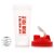 6thdimensions Red White Gym Shaker Bottle 600 ml