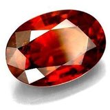 Divya Shakti 4.25 - 4.50 Ratti Hessonite ( GOMED STONE ) 100 ORIGINAL CERTIFIED NATURAL GEMSTONE AAA QUALITY