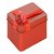 6thdimensions Tin Storage Basket (12 cm x 9 cm x 4 cm, Red, Pack of 6)