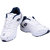 Look  Hook Jaisco  Men White Lace-up Running Shoes