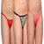 Women's Thong Multicolor Panty(Pack of 3)